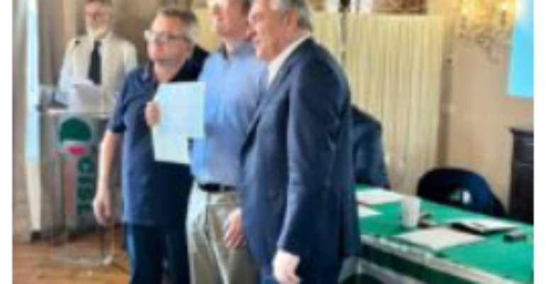 Consegnati a Silvia Patrini e Gabriele Rossi i diplomi della Scuola sindacale permanente della Cisl