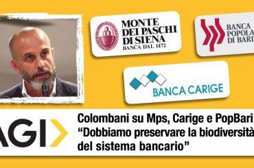 Colombani su Mps, Carige e PopBari: “Dobbiamo preservare la biodiversità del sistema bancario”