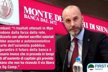 Mps, Colombani: dati positivi, incognite del cambio al vertice