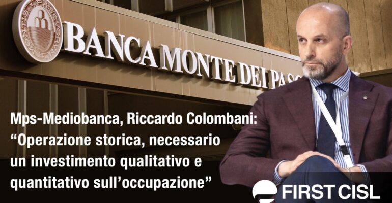 Montepaschi-Mediobanca, Colombani: operazione storica, necessario investire sull’occupazione