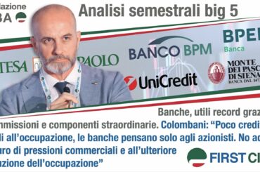 Banche, utili record grazie a commissioni e componenti straordinarie. Tagli all’occupazione