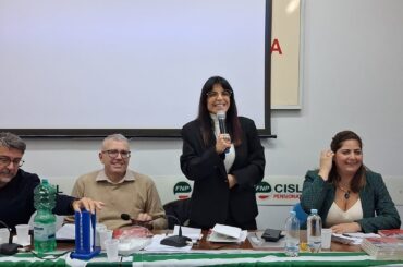 Direttivo First Cisl Napoli – Gianluca D’Auria e Melicia Comberiati all’unisono sull’importanza della confederalità