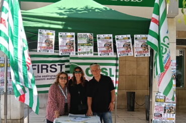First Cisl Napoli: mobilitazione e gazebo per la giustizia fiscale