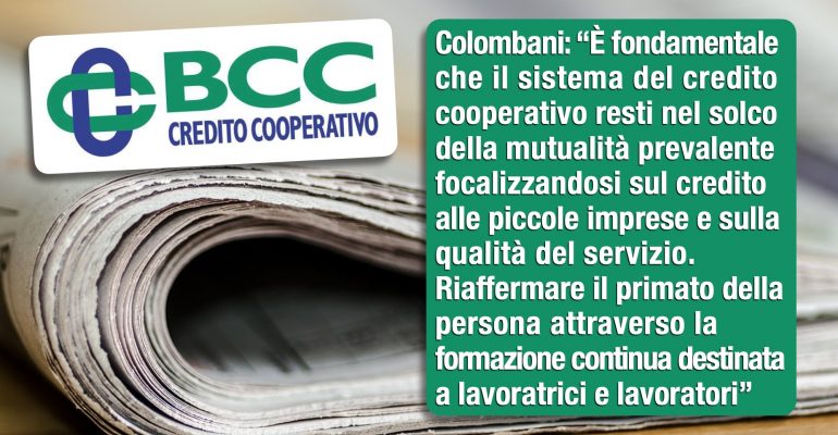 Tavola rotonda First Cisl sulla stampa, mutualità resti centrale nel futuro delle Bcc