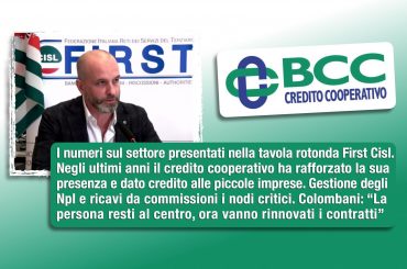 Bcc, aumentano sportelli e occupati. Mutualità centrale per il futuro