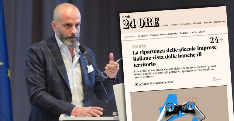 Ripresa economica e ruolo delle Bcc, Il Sole 24 Ore rilancia la centralità del tema posto da First Cisl