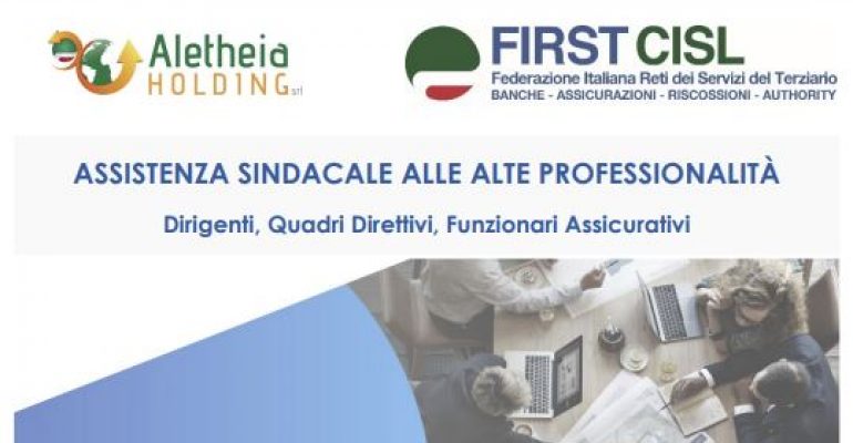 Dirigenti, polizze, servizi e convenzioni per le iscritte e gli iscritti First Cisl