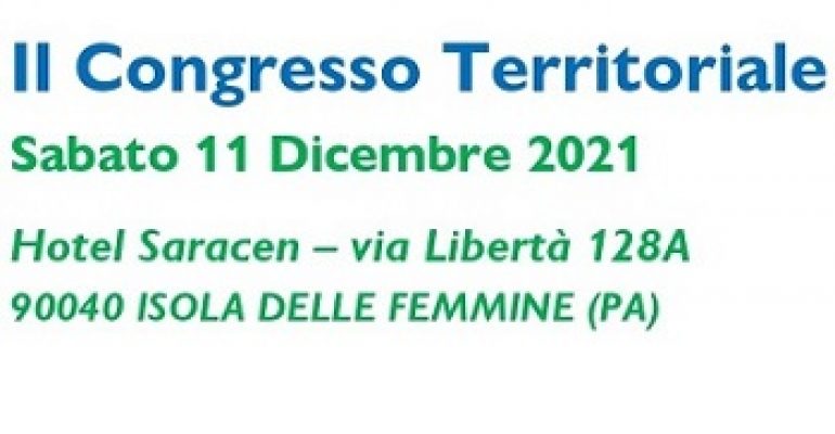 II CONGRESSO TERRITORIALE FIRST CISL PALERMO TRAPANI