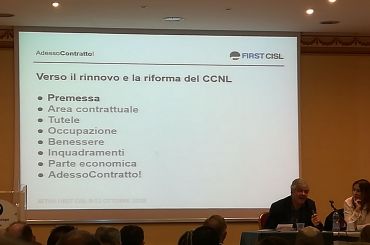 “AdessoContratto!”: la Segreteria Nazionale First Cisl presenta il nostro progetto di riforma del CCNL