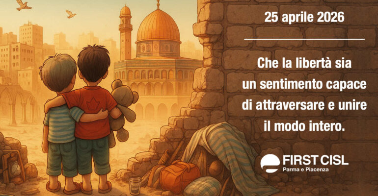25 aprile, che la libertà sia un sentimento capace di attraversare e unire il mondo intero