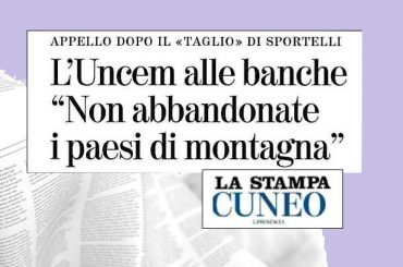 La Stampa, in Piemonte dilaga la protesta per le chiusure delle filiali