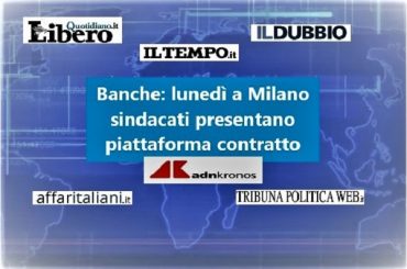 Rinnovo contratto dei bancari, piattaforma pronta per 300mila lavoratori