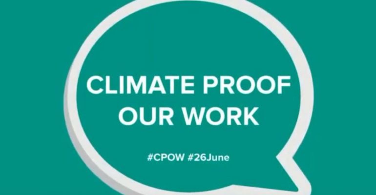 26 giugno, lottiamo per un posto di lavoro a prova di clima