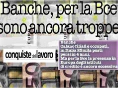 Conquiste del Lavoro e studio First Cisl su riduzione sportelli e dipendenti