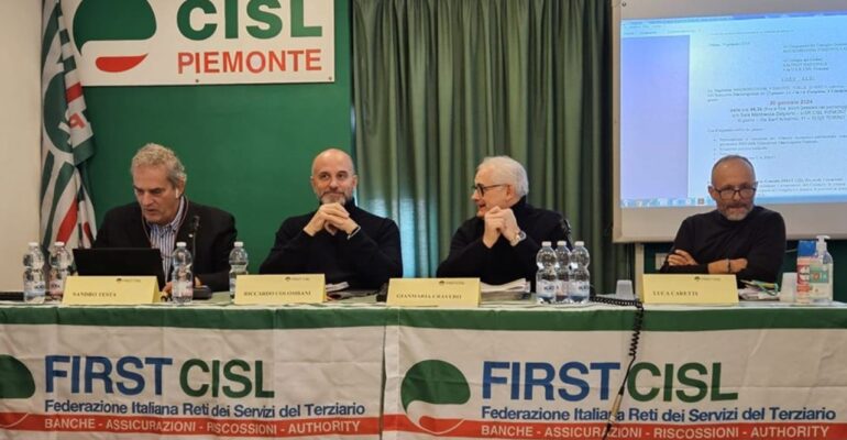 Si è svolto a Torino il Consiglio generale di First Cisl Piemonte Valle d’Aosta