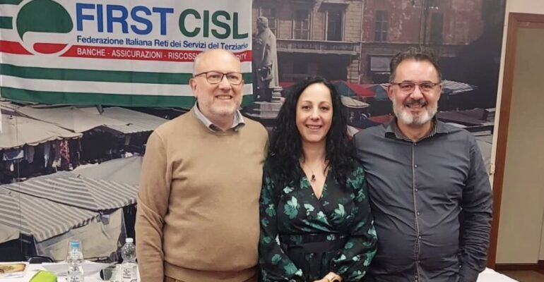 First Cisl Piemonte Orientale, il 3° congresso riconferma la squadra: Francesco Genesi alla guida, con lui Ghisu e Botto