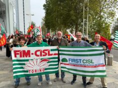 First Cisl Torino e Canavese presente al presidio in SOLIDARIETA’ alle PERSONE che lavorano negli APPALTI ISP