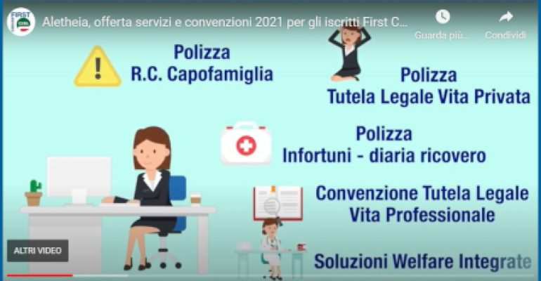 Più servizi e tutele per gli iscritti, online il video riassunto 2021