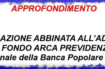 Esempio di calcolo della prestazione: assicurazione BpS abbinata al Fondo Arca Previdenza