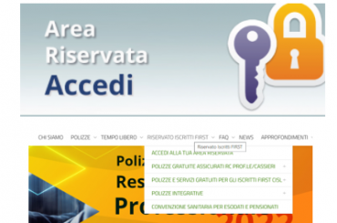 Area riservata all’iscritto: polizze professionali e sinistri