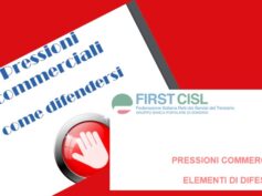 Pressioni commerciali: approfondimento di First Cisl Banca Popolare di Sondrio