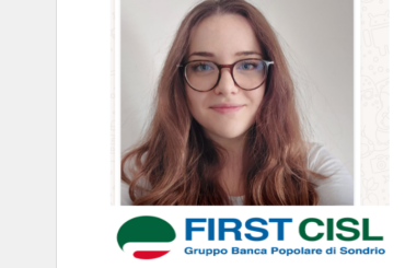 Elisa Palotti, nuova dirigente sindacale First Cisl Pop Sondrio