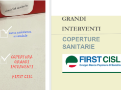 Grandi interventi chirurgici, Banca Popolare di Sondrio, copertura sanitaria First Cisl