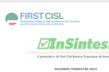 Online il secondo numero del 2024 di InSintesi, il periodico curato da First Cisl Pop Sondrio