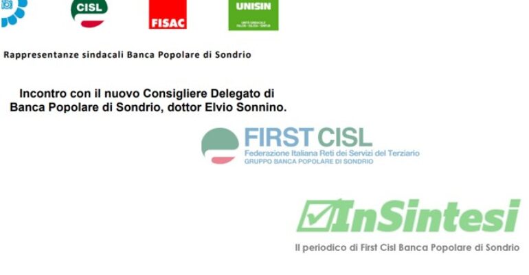 Online il terzo numero del 2025 di InSintesi, il periodico curato da First Cisl Pop Sondrio