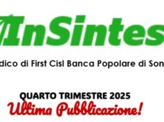 Online l’ultimo numero di InSintesi, il periodico curato da First Cisl Pop Sondrio