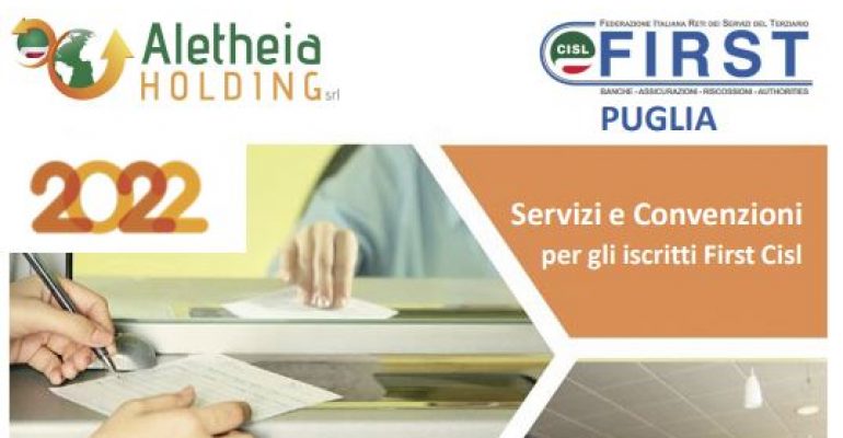 Polizze assicurative 2022 per iscritte e iscritti First Cisl
