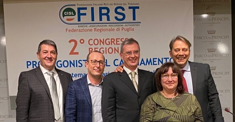 Congresso Puglia, Coordinamenti zonali, eletti Armenise, Pica, Ria e Schiraldi
