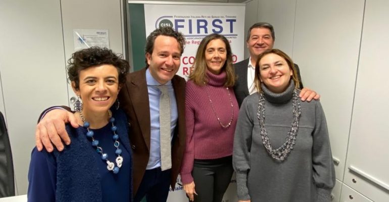 First Cisl Bari, confermato Enrico Ria Coordinatore responsabile, con lui Erriquenz, Masiello, Ricciardelli e Sciusco