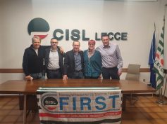 First Cisl Lecce, nuovo Coordinatore Maurizio Armenise, con lui Colella, Eletto, Mazzei e Mummolo