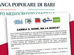 Pop Bari cambia nome, qual è il progetto? In mancanza di risposte continuerà la mobilitazione