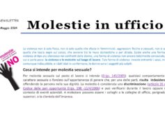 Violenza e molestie sul luogo di lavoro, come riconoscerle e cosa fare se si verificano. La newsletter First Cisl Puglia