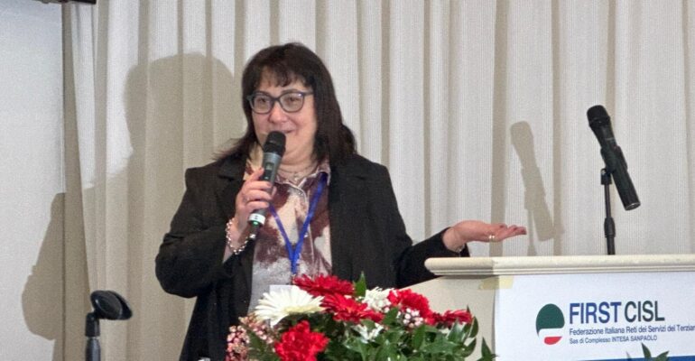 Una pugliese ai vertici sindacali di Intesa San Paolo: Lucia Schiraldi eletta Segretaria Responsabile della SAS di Complesso First Cisl