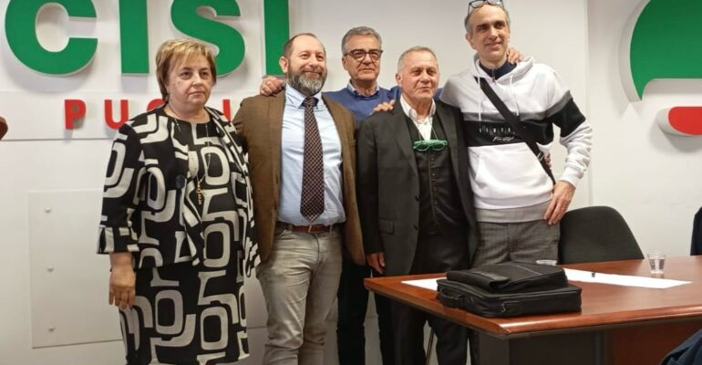 First Cisl Alleanza Assicurazioni: il congresso conferma Costantino Marinucci alla guida.