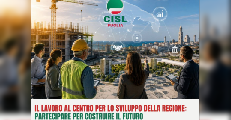 Lavoro e sviluppo, First Cisl Puglia alla tavola rotonda della Cisl alla Fiera del Levante