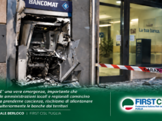 Assalti agli ATM in Puglia: proposta di un Osservatorio regionale permanente