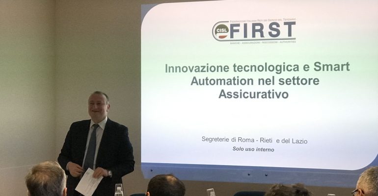 Seminario “Innovazione tecnologica e Smart Automation nel settore Assicurativo”