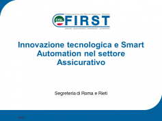 Seminario su Innovazione tecnologica e Smart Automation nel settore Assicurativo