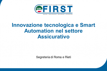 Seminario su Innovazione tecnologica e Smart Automation nel settore Assicurativo