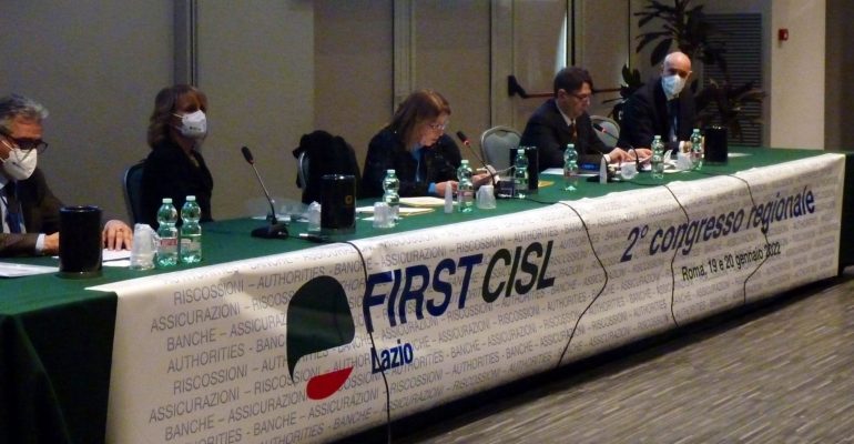 First Cisl Lazio, Caterina Scavuzzo eletta segretaria generale, con lei Francesco Pinci e Massimo Zampa