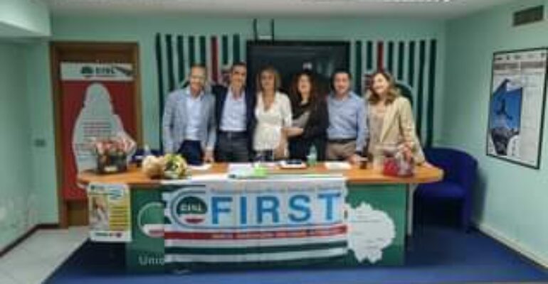 Nuova Segreteria Territoriale di First Cisl di Frosinone