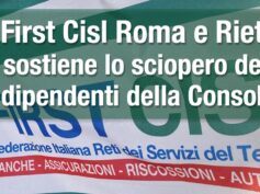 First Cisl Roma e Rieti sostiene lo sciopero dei dipendenti della Consob