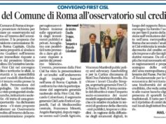 Convegno First Cisl di Roma e Rieti 29 ottobre