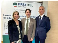 Congresso First Cisl Roma e Rieti: Claudio Stroppa confermato segretario generale