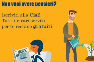 INAS – da gennaio cambiano le regole per i non iscritti Cisl