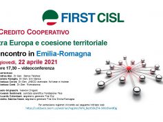 Convegno FIRST CISL “Credito Cooperativo tra Europa e coesione territoriale”
